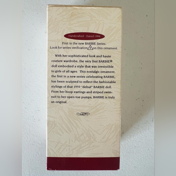 1959 barbie ornaments debut 1959 hallmark ornaments barbie orna… - Picture 4 of 10